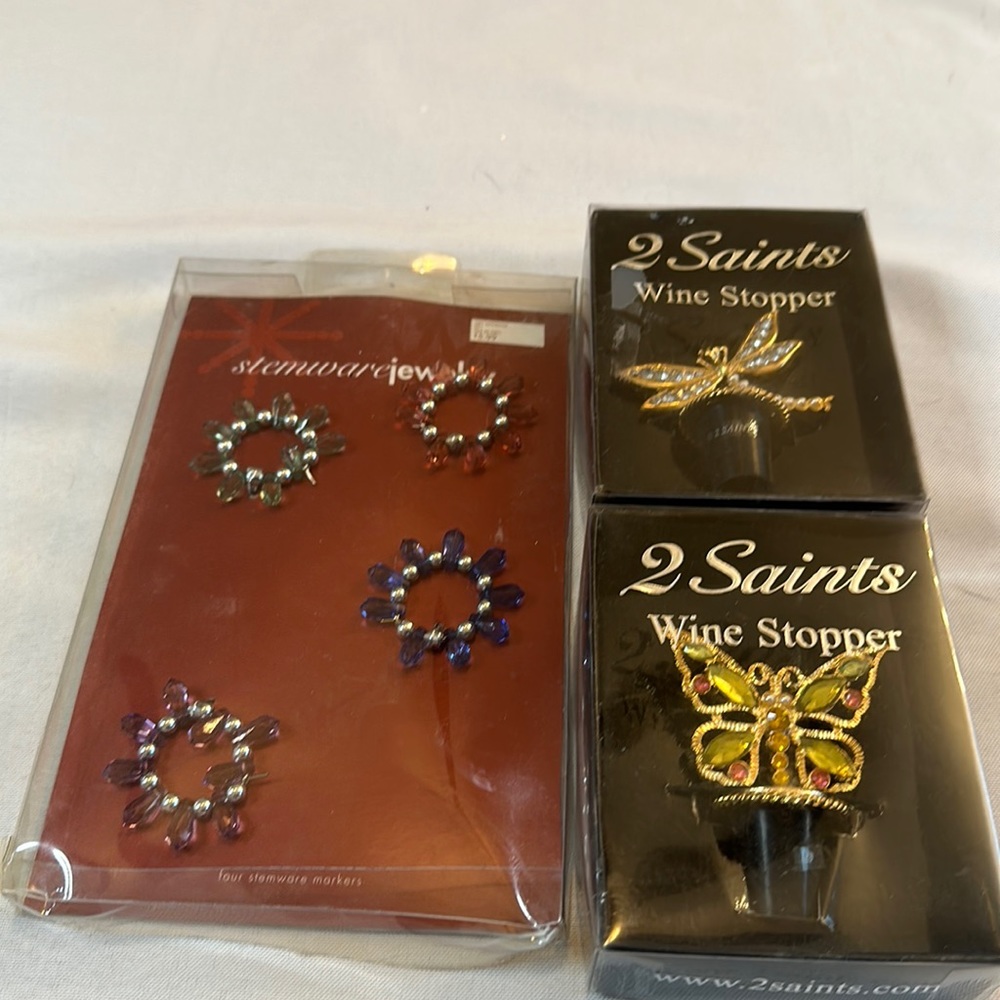 Wine accessories wine, glass markers